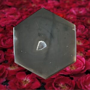 Black Druzy Agate Coaster